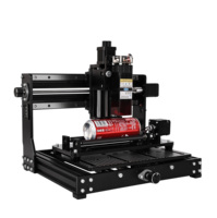 Router CNC de Escritorio Mejorado 3020 Plus, Mini Grabador Láser de 3 Ejes con Husillo de 500W para Grabado de Fotos, Educación y Fabricación de Letreros