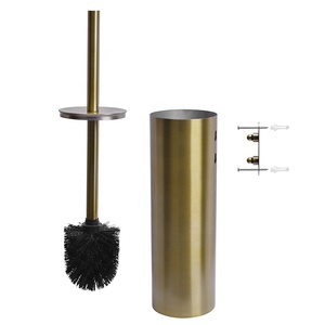 <span class=keywords><strong>Brosse</strong></span> de <span class=keywords><strong>toilette</strong></span> ronde dorée en acier inoxydable 304, ensemble de porte-<span class=keywords><strong>brosse</strong></span> de <span class=keywords><strong>toilette</strong></span> moderne mural en or brossé - Product Image 1