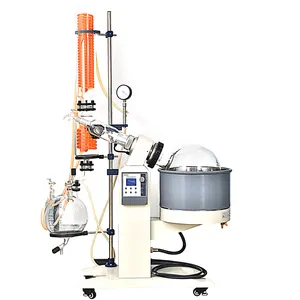 Chiller vakum Evaporator putar 50L, mesin pemulihan etanol skala laboratorium