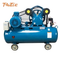Compresseur d'air industriel portable entraîné par courroie 30/40/50L/70L/100L 1.5hp Mini compresseur d'air 0.25-8