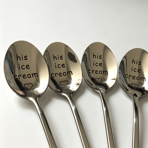 <span class=keywords><strong>Cuchara</strong></span> <span class=keywords><strong>de</strong></span> café grabada Logotipo láser <span class=keywords><strong>Cuchara</strong></span> <span class=keywords><strong>de</strong></span> acero inoxidable Cubiertos personalizados <span class=keywords><strong>Cuchara</strong></span> <span class=keywords><strong>de</strong></span> helado para regalo <span class=keywords><strong>de</strong></span> boda <span class=keywords><strong>de</strong></span> Navidad - Product Image 5