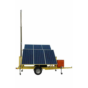 High-Efficiency Hybrid Off-Grid <b>Solar</b> Trolley Unit Mobile Charging <b>Lighting</b> <b>System</b> Lithium-Ion Battery Customizable Pure - Product Image 1