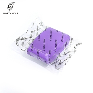 منتج تجديد السيارات بالجملة من OEM، طين أرجواني ناعم لتنظيف السيارات 100 جرام - Product Image 1