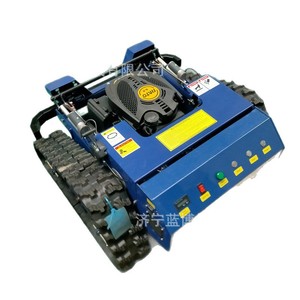 Tondeuse à gazon télécommandée autotractée à essence 4 temps avec lame rotative de broyage, qualité professionnelle, monocylindre - Product Image 4
