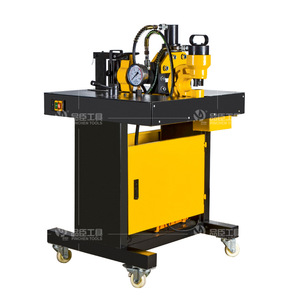 เครื่องจักรแปรรูปบัสบาร์ Pinson Tools รุ่น DHV-150 3 in 1 ตัด เจาะ งอ สำหรับทองแดง อลูมิเนียม และโลหะ - Product Image 1