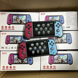 Console di gioco portatile con schermo da 4.3 pollici giochi Dual Rocker portatile per giocatore di gioco <span class=keywords><strong>e</strong></span> Controller di gioco per bambini giocattoli regalo - Product Image 1