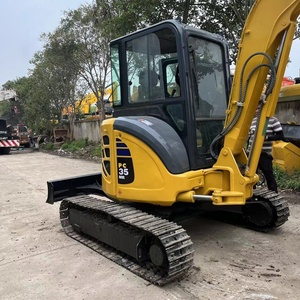 Japanese Second Hand Komatsu Mini Excavator PC35 Used Earth-Moving <b>Machinery</b> Core Components-Engine Gearbox Gear Pump for Sale - Product Image 5