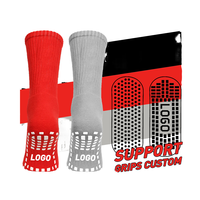 Chaussettes longues pour hommes avec logo personnalisé, antidérapantes, respirantes, pour le football, chaussettes de sport