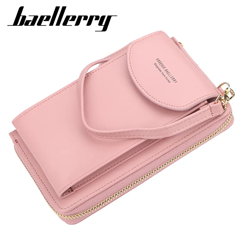2021 en iyi satış Baellerry kadın telefonu çantası bayanlar renkli para çanta hızlı teslimat cüzdan kadınlar için moda