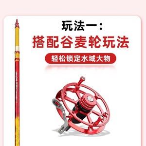 Grain And Wheat Fishing Rod 19 Action Ultra Light Stiff Front End Rod With Reel For Carp Fishing - Product Image 5