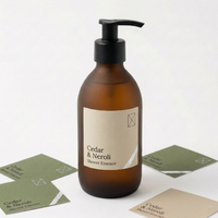 Feuilles d'autocollants en PVC laminé résistant aux UV, découpés sur mesure, imperméables, esthétiques, pour pots cosmétiques et flacons de parfum
