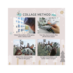 Pegatina adhesiva estática personalizada con impresión UV, pegatina duradera móvil suave para ventana - Product Image 5