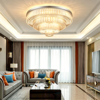 Plafonnier LED moderne JACKSUN, lampe de plafond ronde en acrylique, plafonnier LED pour salon, salle à manger, chambre à coucher, appartement