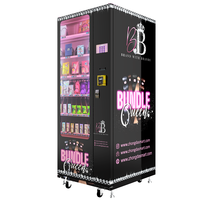 Distributeur automatique de cils Zhongda Beauty avec écrans tactiles de 7 et 10 pouces, paiement par carte de crédit, SDK activé, déployé dans les centres commerciaux
