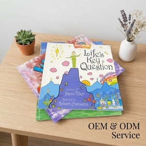 Libro de Cuentos Infantiles Personalizado con Tapa Dura, Impresión a Todo Color, OEM ODM, Libro de Lectura Inspirador para Niños - Product Image 1