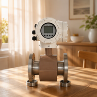 Compteur de chaleur électromagnétique BTU, compteur d'eau numérique, haute précision, acier inoxydable, protection IP68, personnalisable OEM