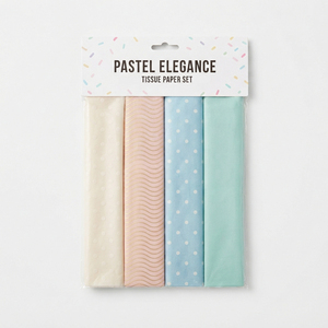 Papier de soie pastel personnalisé en vrac, fabriqué au Vietnam, certifié BSCI - Feuilles de papier d'emballage OEM pour emballages cadeaux et artisanat - Product Image 1