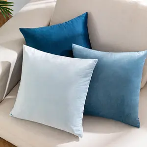 Funda de Almohada de Color Sólido Nórdico Simple, Cojín Recto de <span class=keywords><strong>Pana</strong></span>, Funda de Cojín para Sofá de Coche - Product Image 1