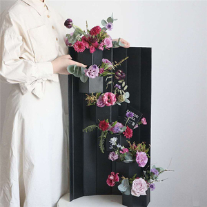 Hộp Trưng Bày Bó Hoa Hồng Hình Lục Giác Hộp Giấy Sắp Xếp Hoa Cưới Bán Sỉ 6 Lớp Hộp Hoa Cajas De Regalo - Product Image 4