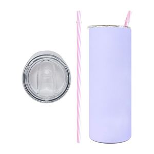 Venta al por mayor desde almacén en EE. UU.: Vasos de sublimación en blanco de 10oz, 20oz, 30oz, color macarrón mate, para sublimación - Product Image 5