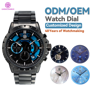 Relojes de Cuarzo Deportivos con Cronógrafo Resistentes al Agua 5ATM, en Oferta de Diciembre, Reloj de Pulsera de Cuarzo para Hombre de Acero Inoxidable 304 - Product Image 1