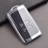 Pour Koleos Kadjar Captur Megane Talisman Espace Clio II Zoe Scenic 4 Sandero 2007-2016 Housse de clé de voiture en TPU Kunasi