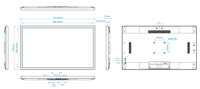 Tableta Android RK3588S2 con Sistema Operativo Android 13, Pantalla Táctil de 32 Pulgadas, WiFi, RJ45, Todo en Uno, Automatización del Hogar Inteligente