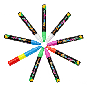 Marcadores Fluorescentes LED Especiales <span class=keywords><strong>para</strong></span> Pizarra, <span class=keywords><strong>Luminosos</strong></span>, Multicolores, Resaltadores Escolares - Product Image 2