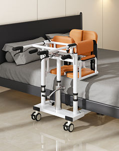 Silla Elevadora de Transferencia con Inodoro, Correas Ajustables para las Piernas, Apta para Cuidado Médico en Residencias de Ancianos - Product Image 5