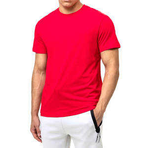 <b>Longline</b> <b>Men's</b> Solid Blank <b>T</b>-<b>Shirt</b> with Extended Hem Regular Fit Layering Street Style Oversized Fashion Statements 100% Cotton - Product Image 5