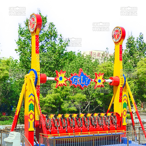 Emocionante Sky Hovering Moon Facility Aventura de parque de atracciones de bajo costo con acero de fibra de vidrio duradero para Centro Comercial Playhouse - Product Image 3
