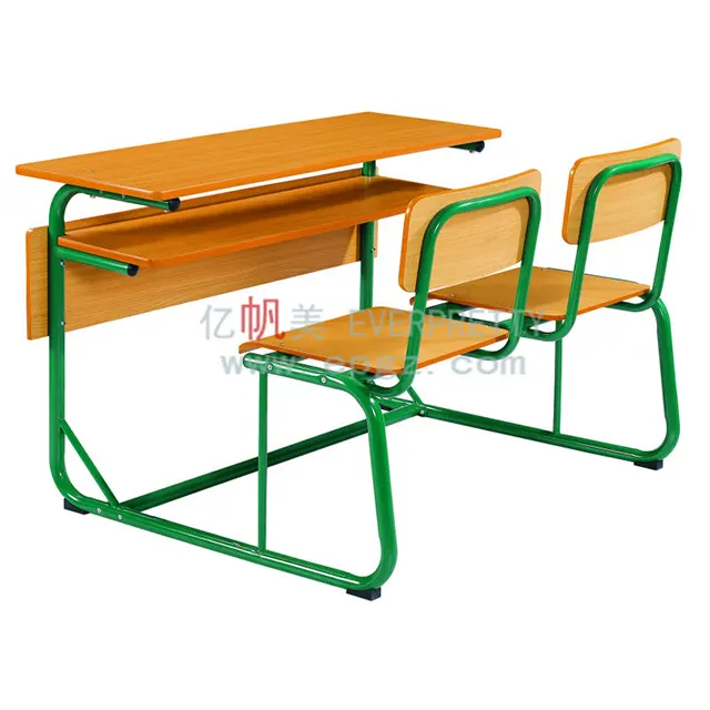 Kenya ahşap tezgah koltuk/tasarım masa tezgah/düşük fiyat derslik sırası mobilya guangzhou