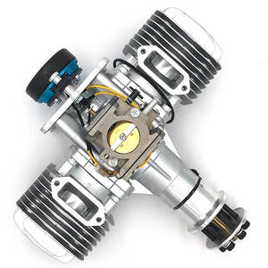 Moteur à essence bicylindre DLE-170 170cc d'origine avec allumage électronique et silencieux pour module d'avion RC FPV - Product Image 2