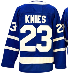 2025 nueva venta al por mayor camisetas cosidas equipo americano Hockey sobre hielo Jersey 93 Demidov 20 Aho 23 Knies 9 Keller 19 Tkachuk aceptar personalizado - Product Image 5