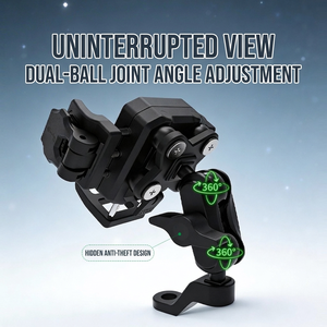 Soporte para Teléfono de Motocicleta Antivibraciones de Cuatro Ejes, Soporte de Navegación para Bicicleta con Acceso a la Lente de la Cámara para Venta al por Mayor B2B de Motos - Product Image 5