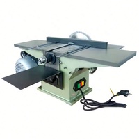 Raboteuse-Dégauchisseuse Industrielle de Table 220V à Tête de Coupe Droite Multifonctionnelle pour le Travail du Bois