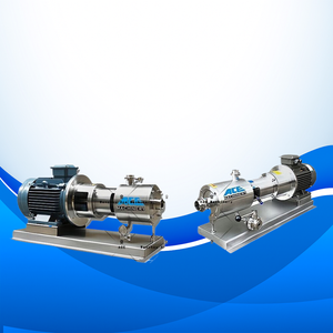 Pompe à déplacement positif horizontale à faible cisaillement hygiénique en acier inoxydable Ace avec moteur à connexion directe - Product Image 1