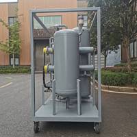 Machine de purification d'huile usagée et d'huile de transformateur 250L/min avec pompe à vide à deux étages