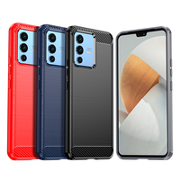 Étui de téléphone de luxe en TPU fibre de carbone OnePlus 15 de haute qualité, antichoc, électroplaqué pour OnePlus Nord CE6 Turbo 6V Turbo 6