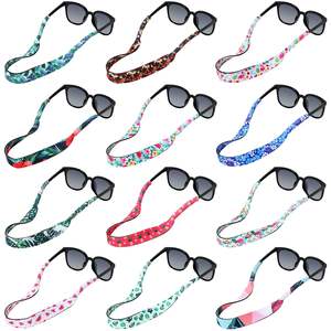 Sangle porte-lunettes de soleil en néoprène Sangles de lunettes de soleil personnalisées imprimées sur mesure de haute qualité Sangles de lunettes flottantes en néoprène - Product Image 1