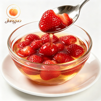 Ingeblikt fruit, aardbeien, hele vruchten in lichte siroop voor hotels, restaurants, catering en bakkerijen, groothandel, fabrikant