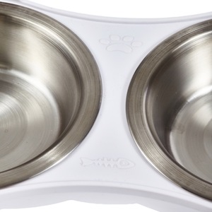 ชามใส่อาหารและน้ำสำหรับสัตว์เลี้ยงขนาดเล็ก ทำจากใยไผ่และสแตนเลส ใช้ได้ทั้งในบ้านและนอกบ้าน เหมาะสำหรับการเดินทาง ขายส่ง เป็นมิตรกับสิ่งแวดล้อม - Product Image 4