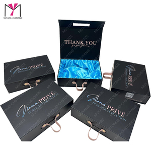 Coffret de perruques fantaisie MUYANG avec doublure en satin, logo estampé à chaud, poignée, emballage d'accessoires de mode - Product Image 3