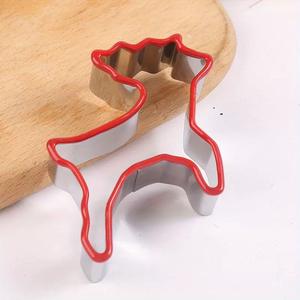 ステンレススチール6個入りクリスマスクッキーツールエルクスタースノーフレークビスケット型キッチン用クッキーカッターセット - Product Image 5