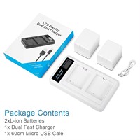 Baterai Pengganti Kamera Arlo Pro DCDV 3-Pack; Paket Baterai Lithium-Ion 7.2V Isi Ulang A1 Arlo Monitor untuk Pro 2 Stok
