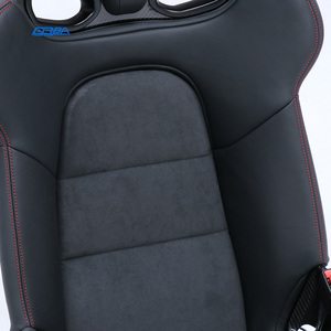 Asientos de Carreras para Auto en Fibra de Carbono y Alcántara Nappa, Personalizables y de Fábrica, para Porsche Cayman 987 981 982 - Product Image 4