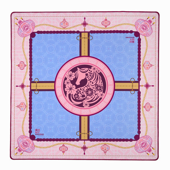 Tapis de mahjong coloré1