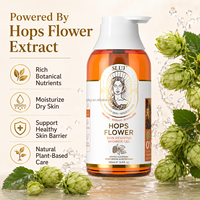 Gel douche SILU aux fleurs de houblon naturel, hydratant en profondeur et rafraîchissant, pour le soin quotidien de la peau