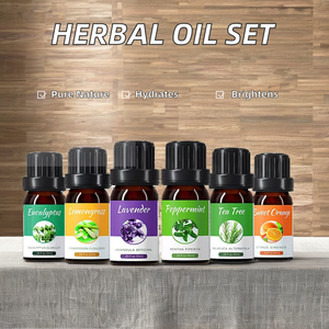 Ensemble Cadeau personnalisé de haute qualité 100% à base de plantes aromathérapie huile essentielle de soin de la peau pour la peau comprenant des graines de thé au romarin Rose - Product Image 2