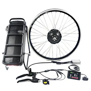 Générateur de moteur hub sans balais pour vélo électrique, kit moteur 36v, 500w, Europe